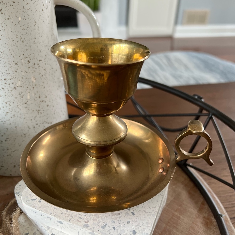 Vintage candle holder - Picture 2 of 5